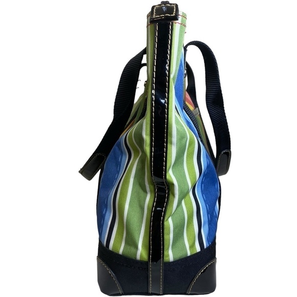 Franco Sarto Multicolor Nylon Shoulder Tote Bag with Smartlyte - Picture 11 of 14